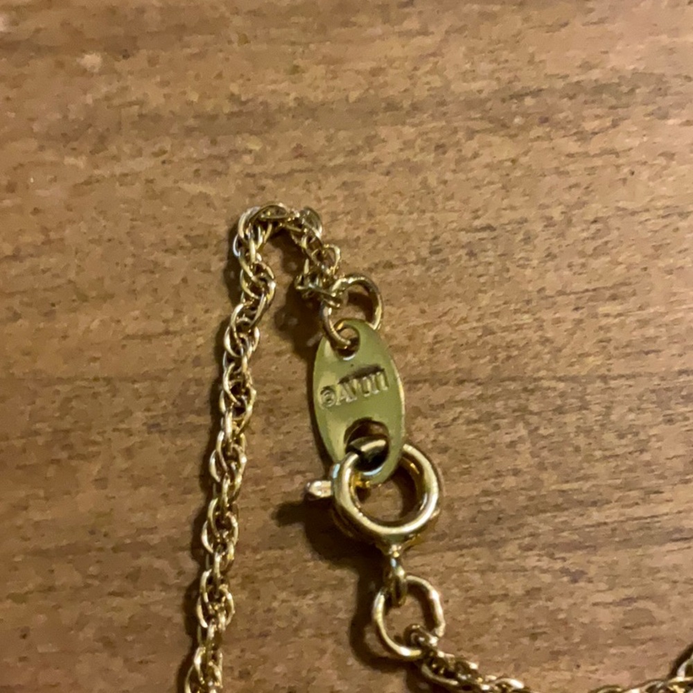 Avon Enchanted Lovebirds Small  Ankle Bracelet 1994 - Picture 4 of 6